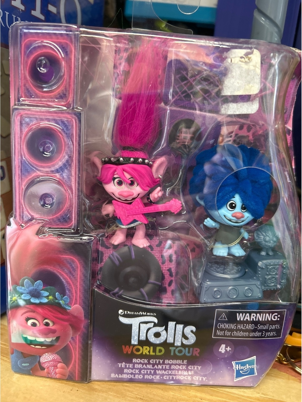 Trolls World Tour Rock City Bobble Toy Set